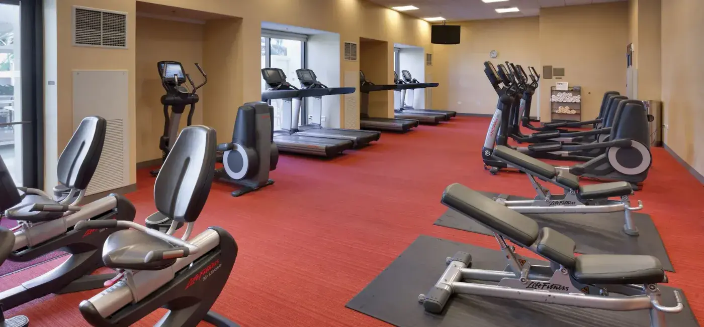 GYM area view of Hyatt Place Waikiki Beach Honolulu, USA